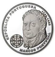 2½ Euros Marcos Portugal; Silver obverse image