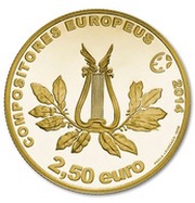 2½ Euros Marcos Portugal; Gold reverse image