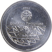 2½ Euros 35 Years of the National Health Service obverse image