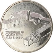 2½ Euros University of Coimbra, Portugal, 2014 reverse image