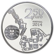2½ Euros World Heritage - Coimbra University; Proof issue obverse image