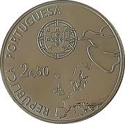 2½ Euros 70 Years of peace in Europe obverse image