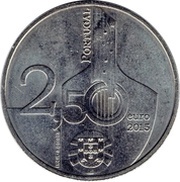 2½ Euros O Fado obverse image