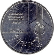 2½ Euros O Fado, Portugal, 2015 reverse image