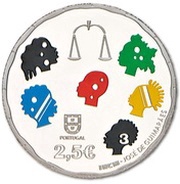 2½ Euros Ombudsman; Silver obverse image