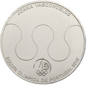 2½ Euros Rio 2016 Olympic Games, Portugal, 2015 reverse image