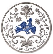 2½ Euros Beadspreads from Castelo Branco; Silver, Portugal, 2015 reverse image