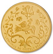 2½ Euros Beadspreads from Castelo Branco; Gold, Portugal, 2015 reverse image