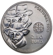2½ Euros Cante Alentejano obverse image