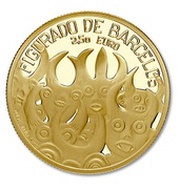 2½ Euros Figurado de Barcelos; Gold, Portugal, 2016 reverse image