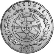 2½ Euros 100th anniversary of Fátima obverse image