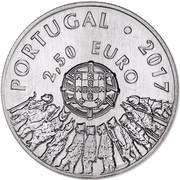 2½ Euros Caretos from Trás-os-Montes obverse image