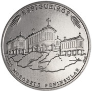 2½ Euro Granary houses from northwest of Portugal reverse image
