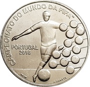 2½ Euros FIFA World Cup Russia 2018 obverse image