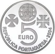 5 Euros World Heritage - Convent of Christ obverse image