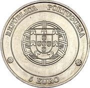 5 Euros Angra do Heroísmo obverse image