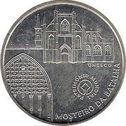 5 Euros World Heritage - Monastery of Batalha, Portugal, 2005 reverse image
