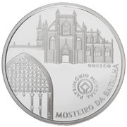 5 Euros World Heritage - Batalha Monestary; Proof issue reverse image