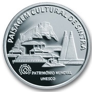 5 Euros World Heritage - Sintra; Proof issue, Portugal, 2006 reverse image