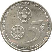 5 Euros Scouting obverse image