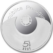5 Euros Equal Opportunity; Proof issue obverse image
