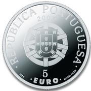 5 Euros World Heritage - Laurissilva of Macaronesia; Proof issue obverse image