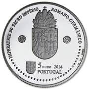 5 Euros Leonor of Portugal; Silver obverse image