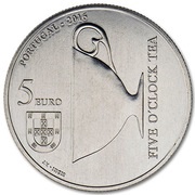 5 Euros Catarina de Bragança obverse image