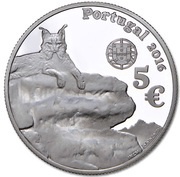 5 Euros Iberian Lynx; Silver obverse image
