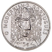 5 Euros The Modernism - Almada Negreiros, Portugal, 2016 reverse image