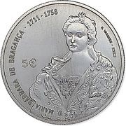 5 Euros D. Maria Bárbara obverse image