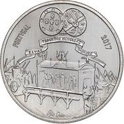 5 Euros D. Maria Bárbara, Portugal, 2017 reverse image