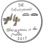 5 Euros The youth and the future; Silver reverse image