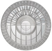 5 Euros Glass and Iron ages; Silver, Portugal, 2017 reverse image