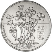 5 Euros The Four Leaf Clover obverse image