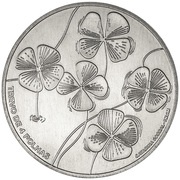 5 Euros The Four Leaf Clover, Portugal, 2018 reverse image
