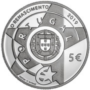 5 Euros The Renaissence; Silver obverse image