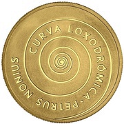 5 Euros The Renaissence; Gold, Portugal, 2019 reverse image