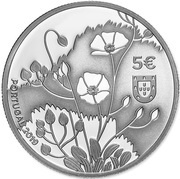 5 Euros Alcar from Algarve; Silver obverse image