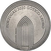 5 Euros The Gothic obverse image