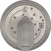 5 Euros The Gothic, Portugal, 2020 reverse image