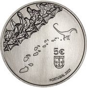 5 Euros Dinheirosaurus Lourinhanensis obverse image