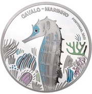 5 Euros The Seahorse; Silver obverse image