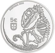 5 Euros Lourinhanosaurus antunesi; Silver obverse image