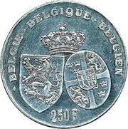 250 Francs Queen Astrid obverse image