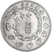 5 Euros Miragaia longicollum obverse image