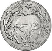 5 Euros The Unicorn, Portugal, 2023 reverse image