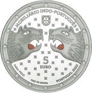 5 Euros Indo-Portuguese Furniture ; Silver obverse image