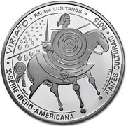 7½ Euros Viriato; Silver, Portugal, 2015 reverse image