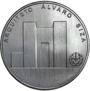7½ Euros Álvaro Siza, Portugal, 2017 reverse image